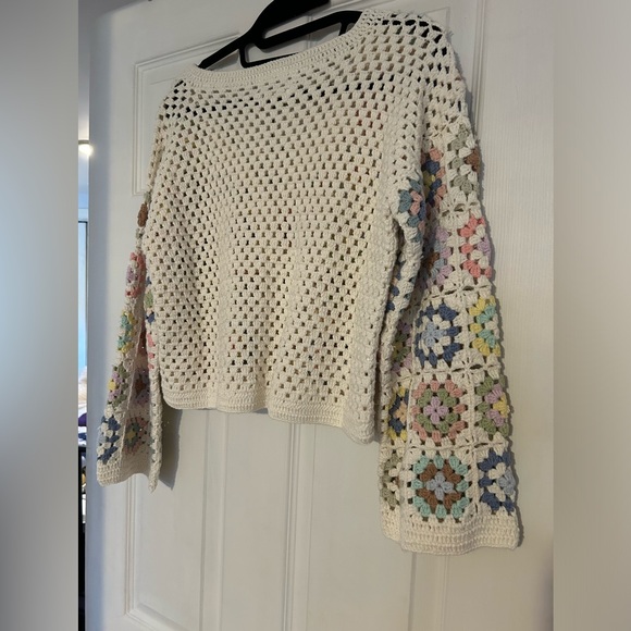 MNG by Mango crochet cardigan NWT!! - Picture 6 of 7